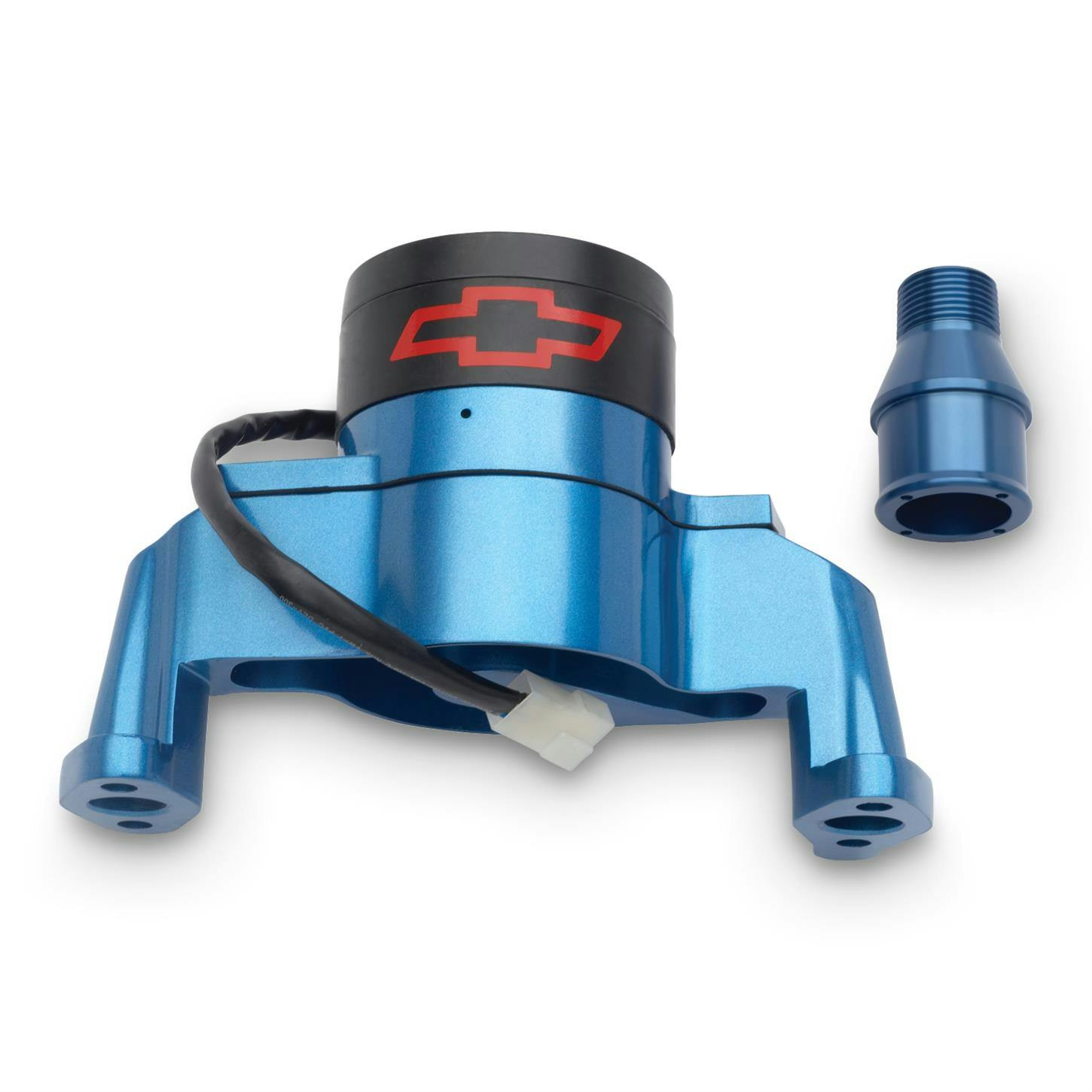 Proform 141-653 Blue SB Chevy Electric Water Pump w/Bowtie
