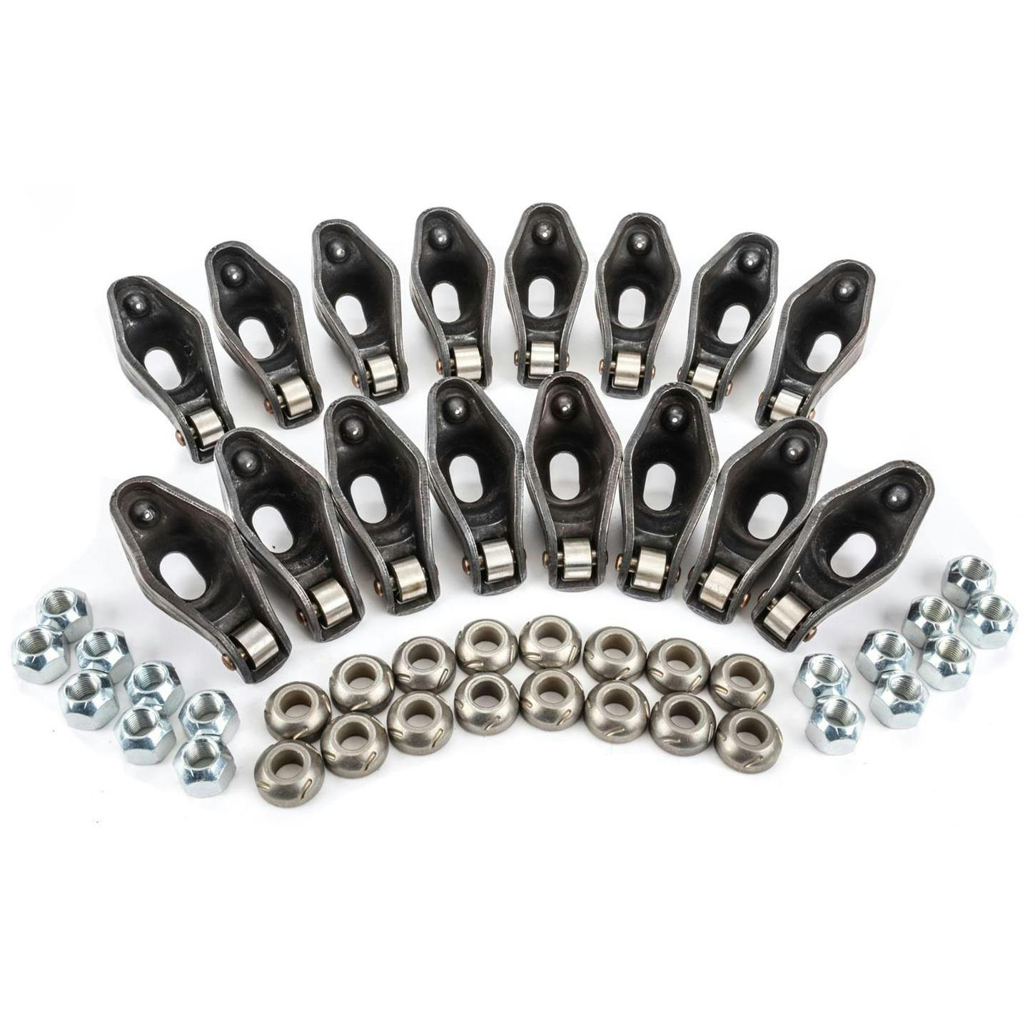 Proform 66906B SB Chevy Rockers; Steel