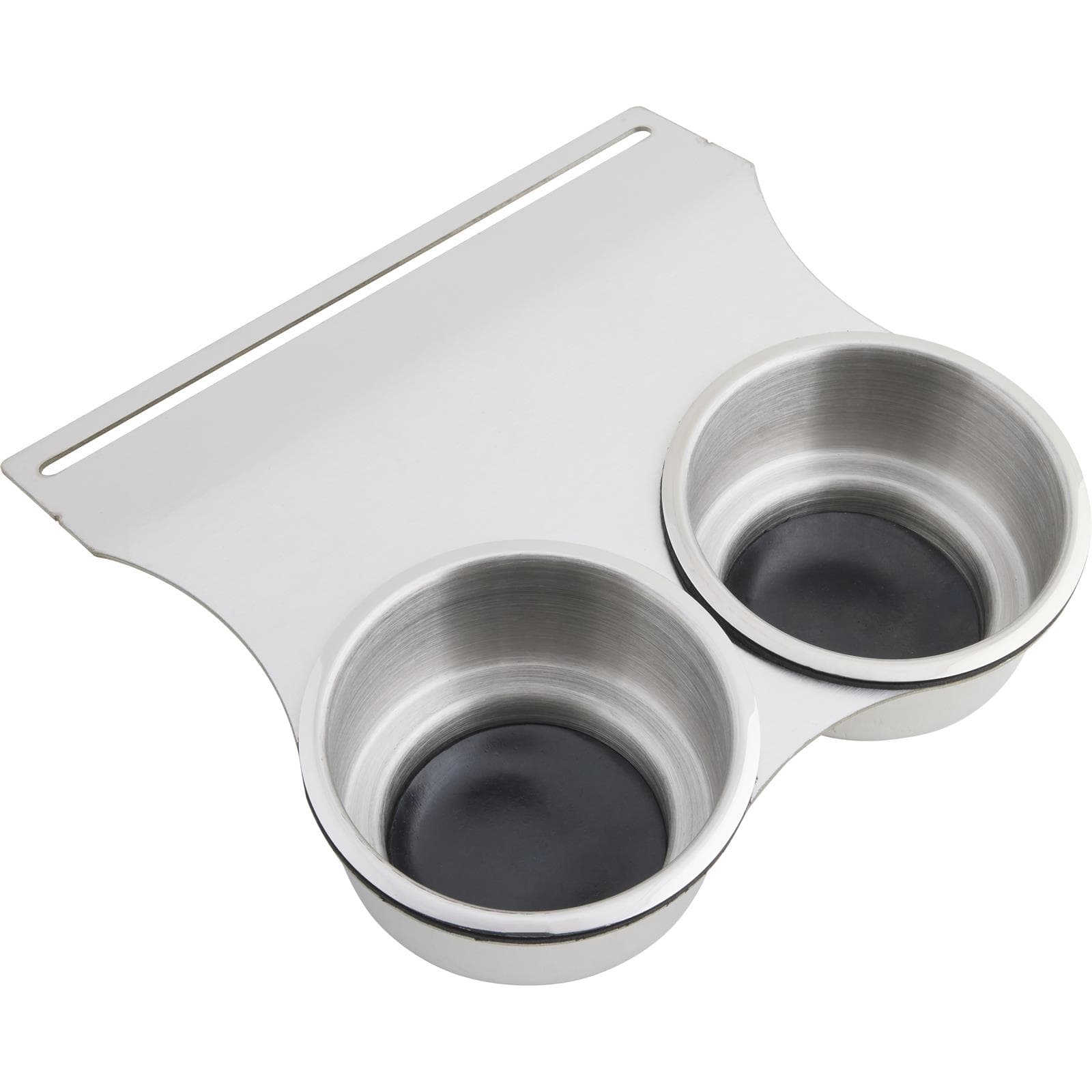 LS Fabrication 5559CHDB-SC Double Barrel Stepped Cup Holder