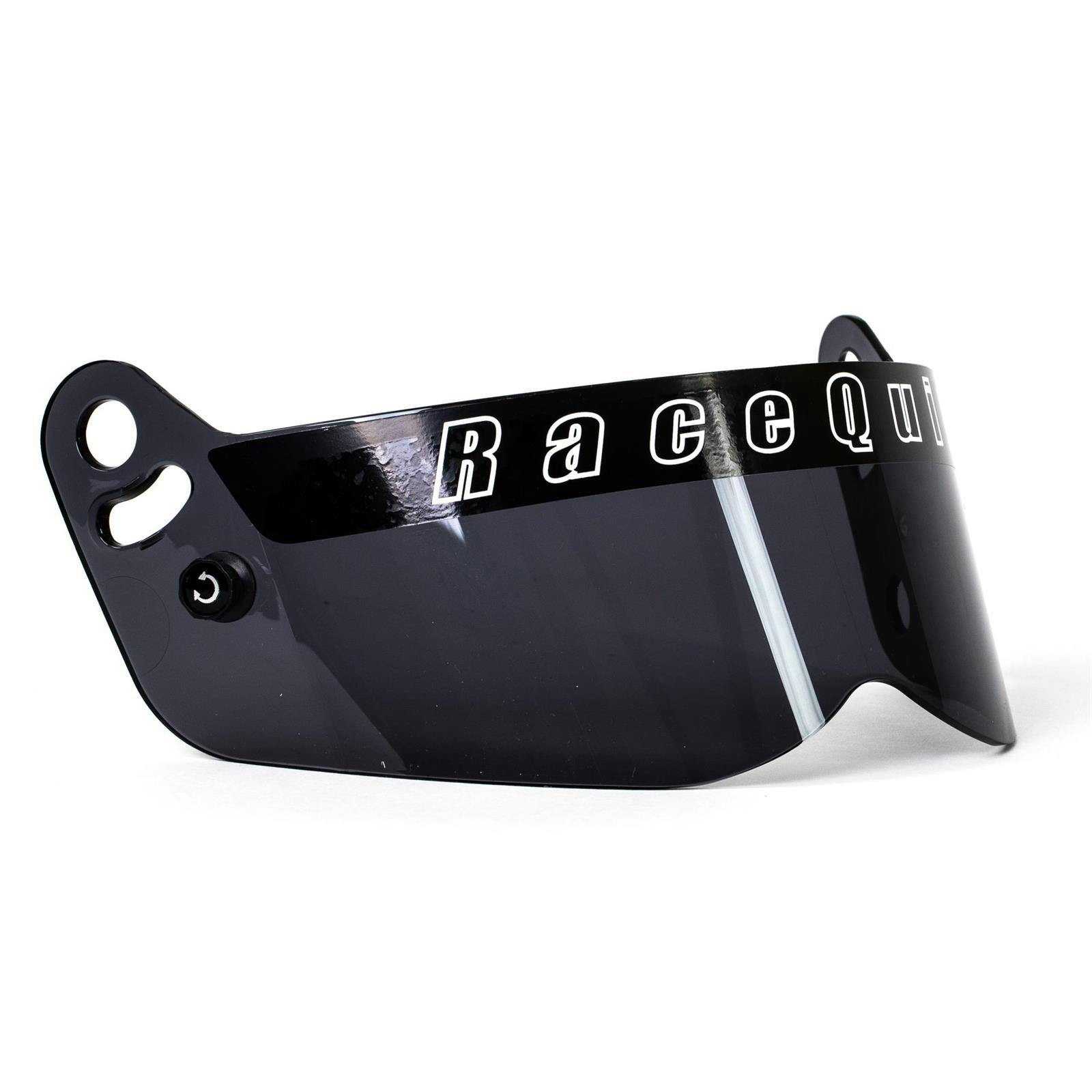 RaceQuip 205004RQP Helmet Face Shield, Dark Smoke, Vesta Model