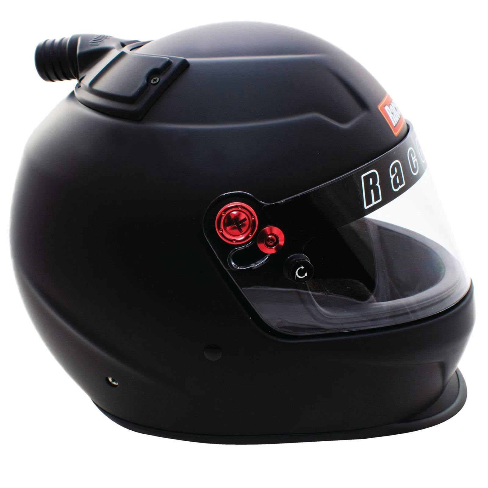 RaceQuip PRO20 Top Air Full Face Helmet, Snell SA2020 Black/White