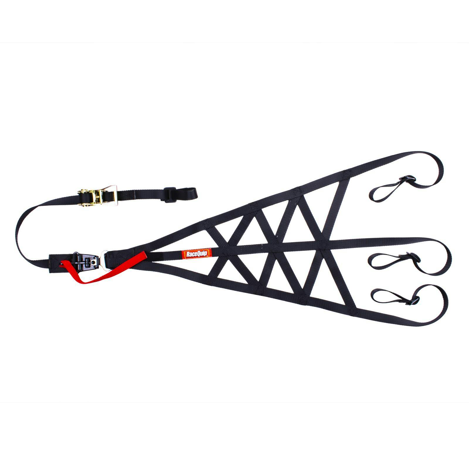 RaceQuip 828998RQP Right Side Triangle Roll Cage Net, SFI 37.1