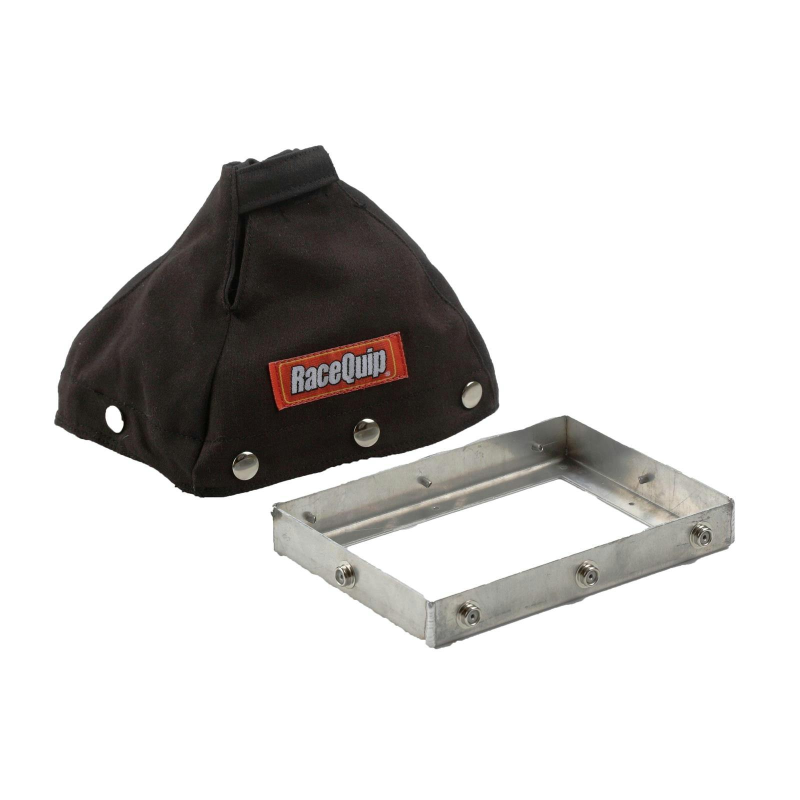 RaceQuip 871001RQP Fire-Retardant Shifter Boot W/ Base Plate 6 In