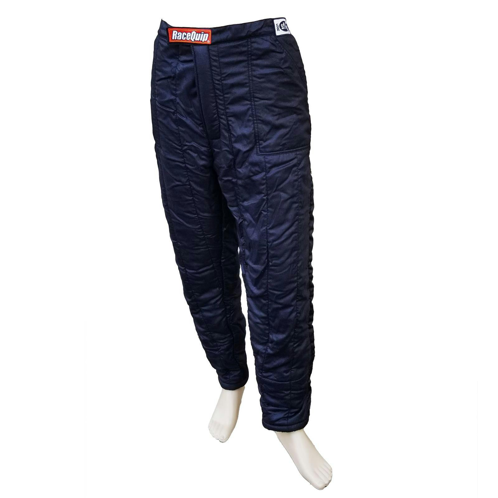 RaceQuip Nomex Multi Layer Fire Suit Pants, SFI 3.2A/15, Black