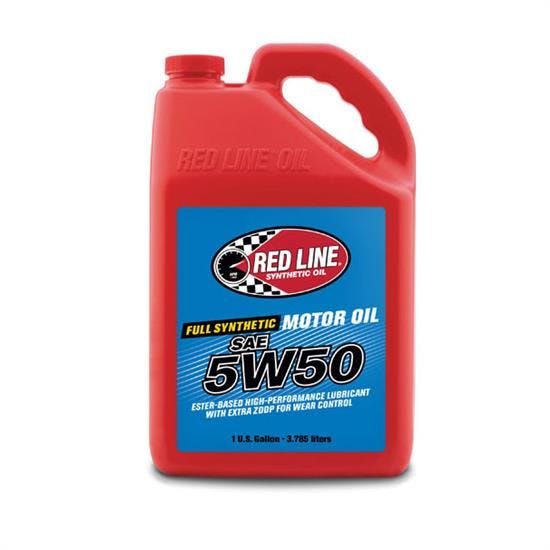 Redline 11605 5W50 Synthetic Motor Oil, Gallon