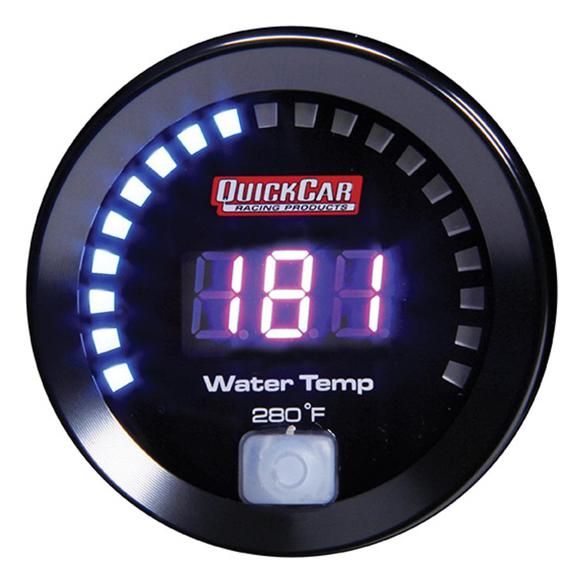 QuickCar 67-006 Digital Water Temperature Gauge, 2-1/16 Inch