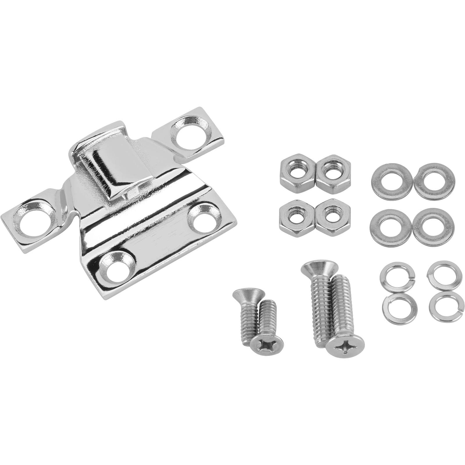 1932 Ford Center Rear Hold Down Clip, Chrome