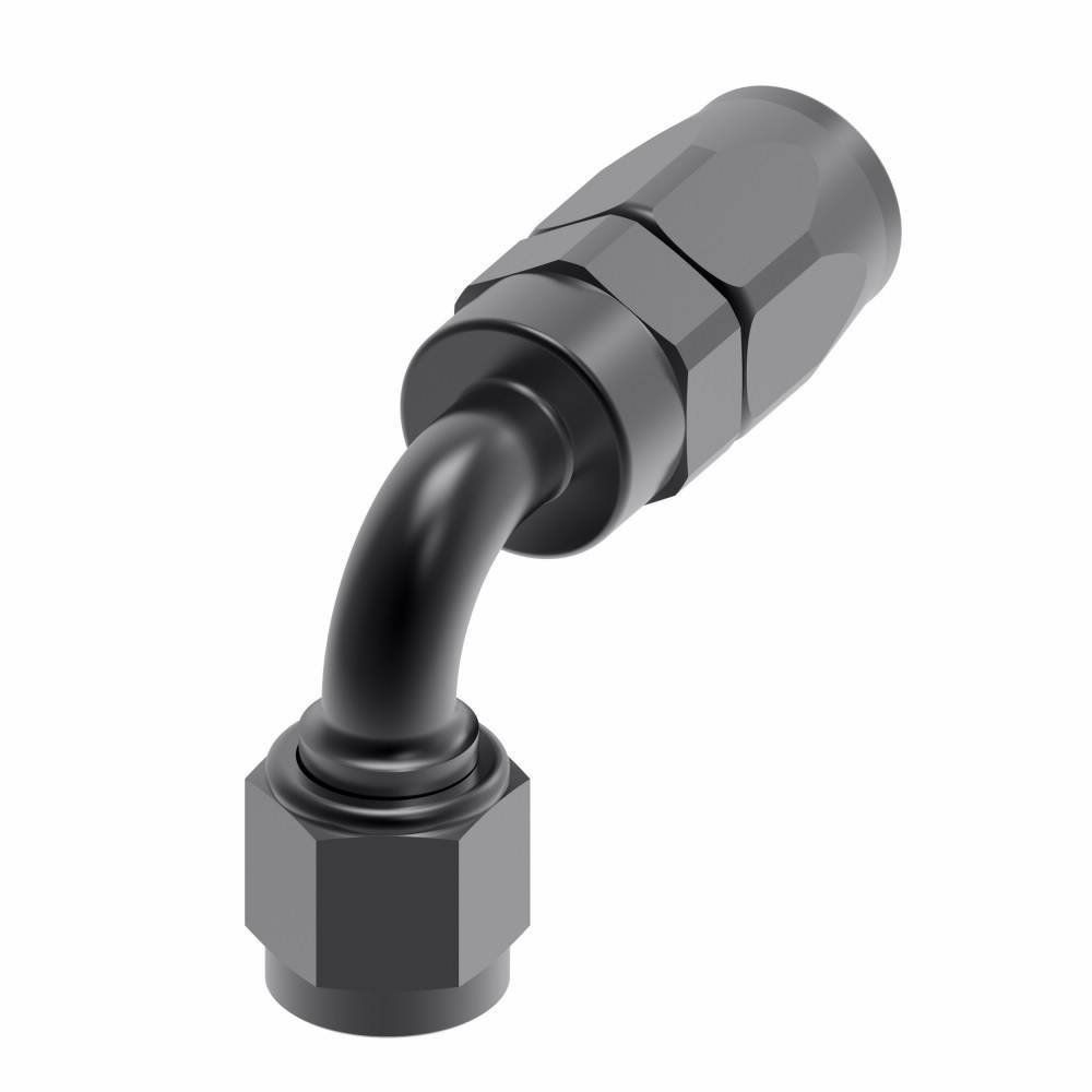 Aeroquip FBM4436 Black Hose End Fitting 90 Degree Angle, -16AN