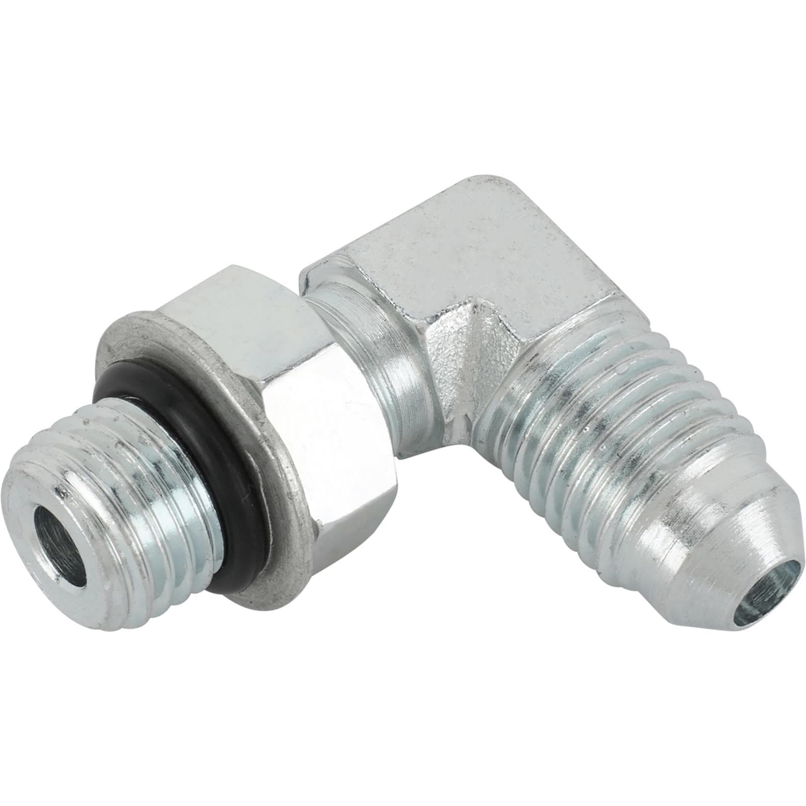 90 Degree AN4 to 7/16 Inch-20 Brake Adapter Fitting