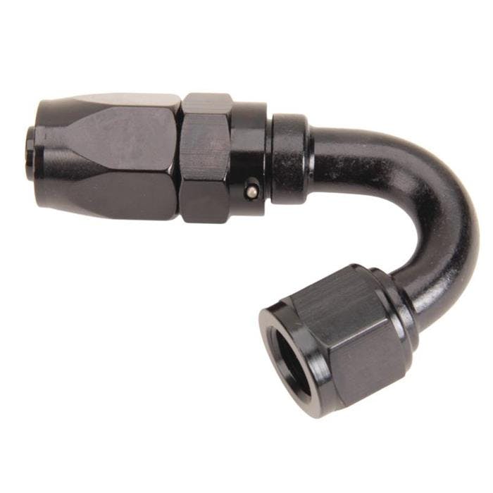 Fragola 2315051-BL 150 Degree Adapter Hose End Fitting, -8 AN to -6 AN