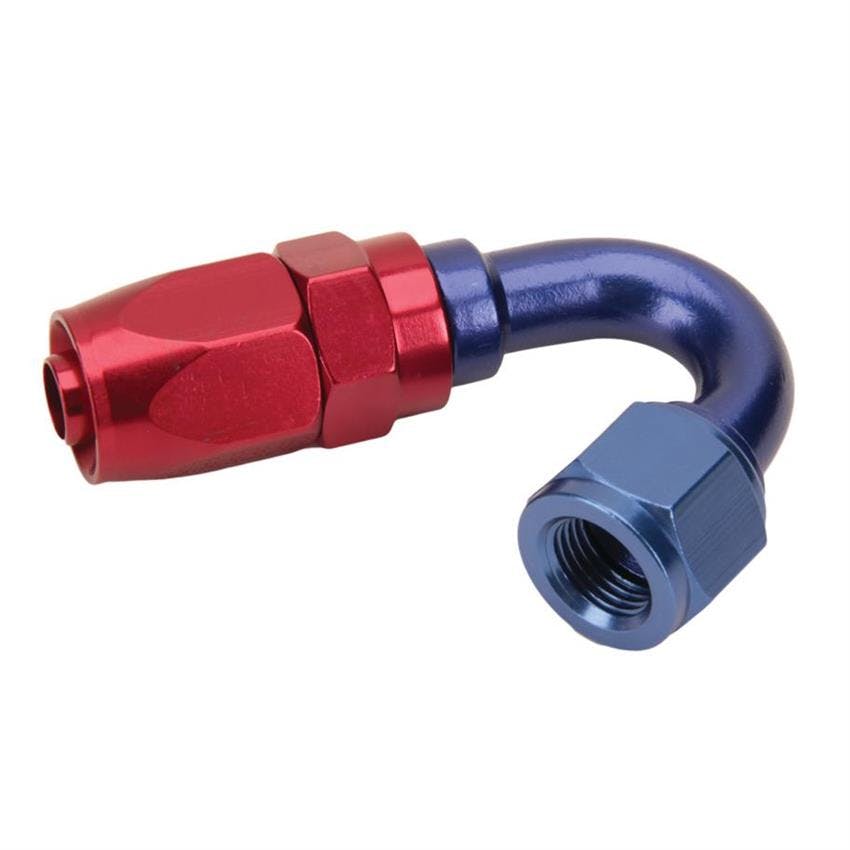 Fragola 231505 150 Degree Adapter Hose End Fitting, -8 AN to -6 AN