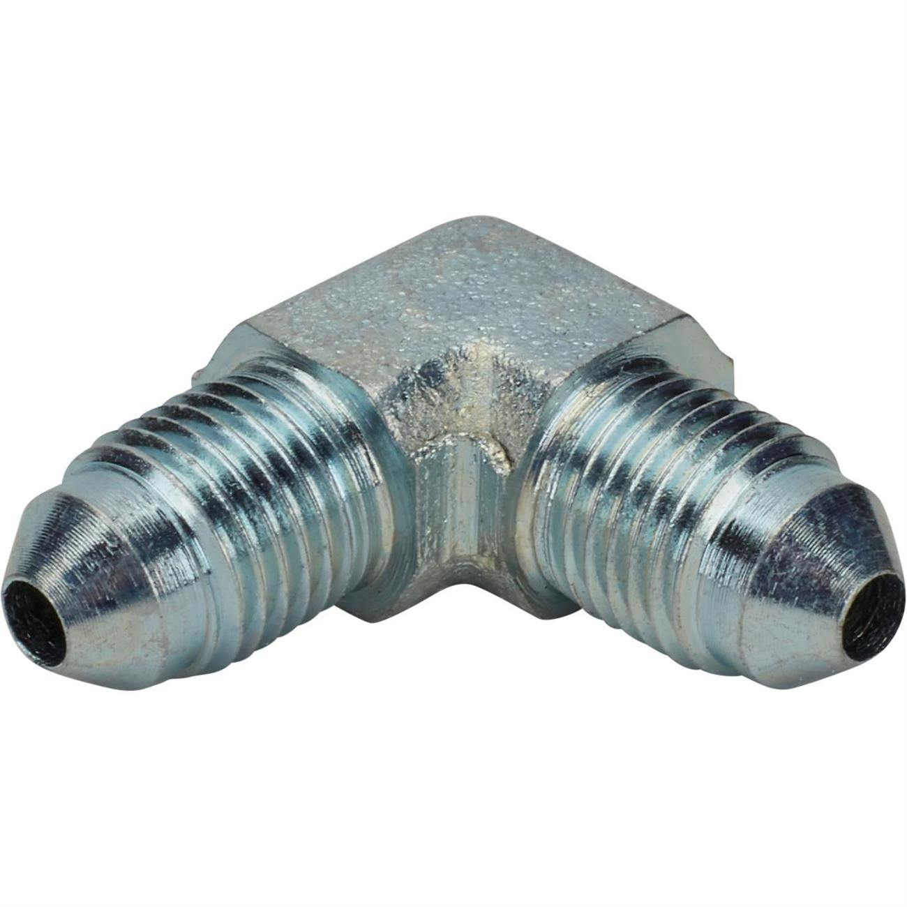 Steel AN3 to AN3 90 Degree Adapter