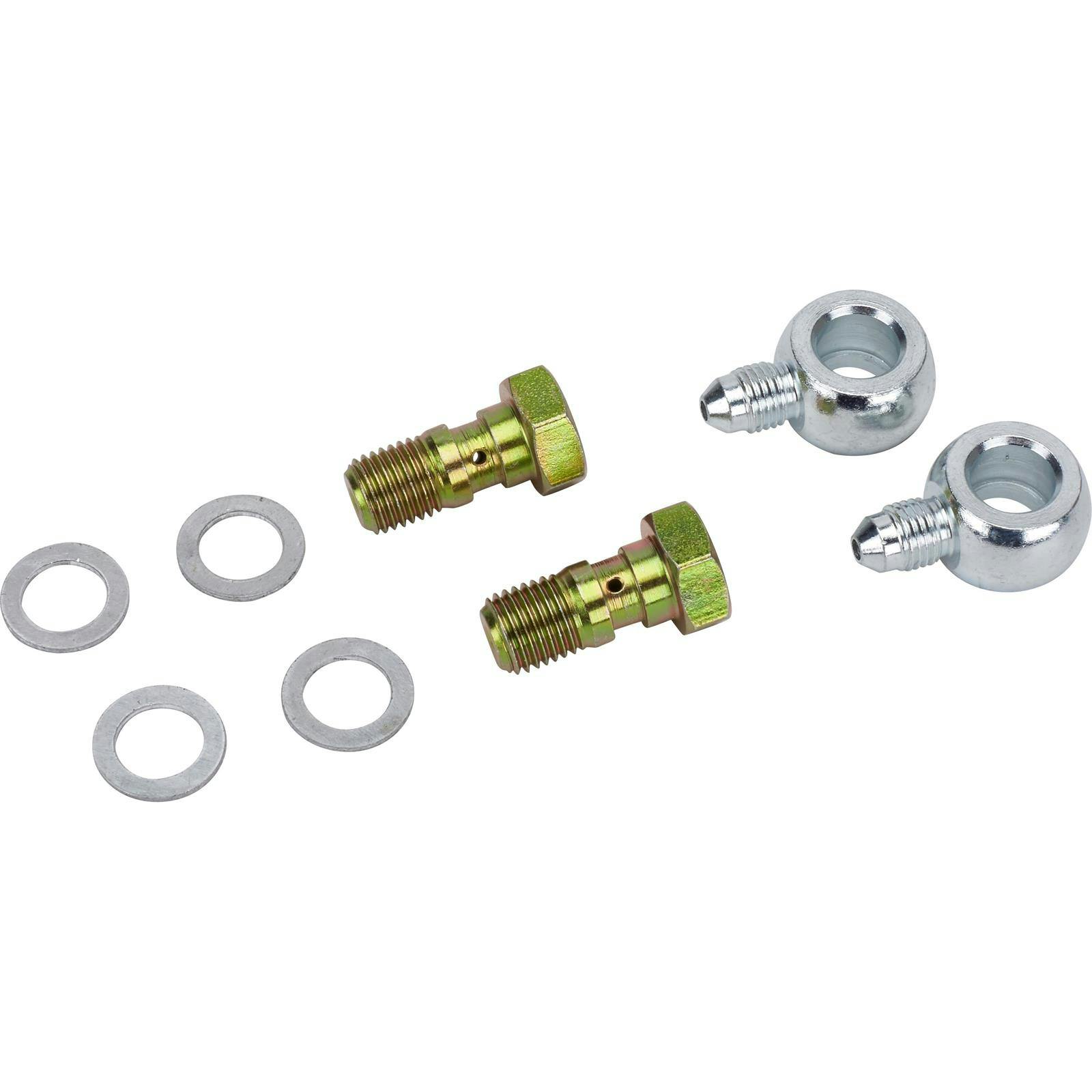 Banjo Brake Fitting Kit, 7/16-20 to -3 AN