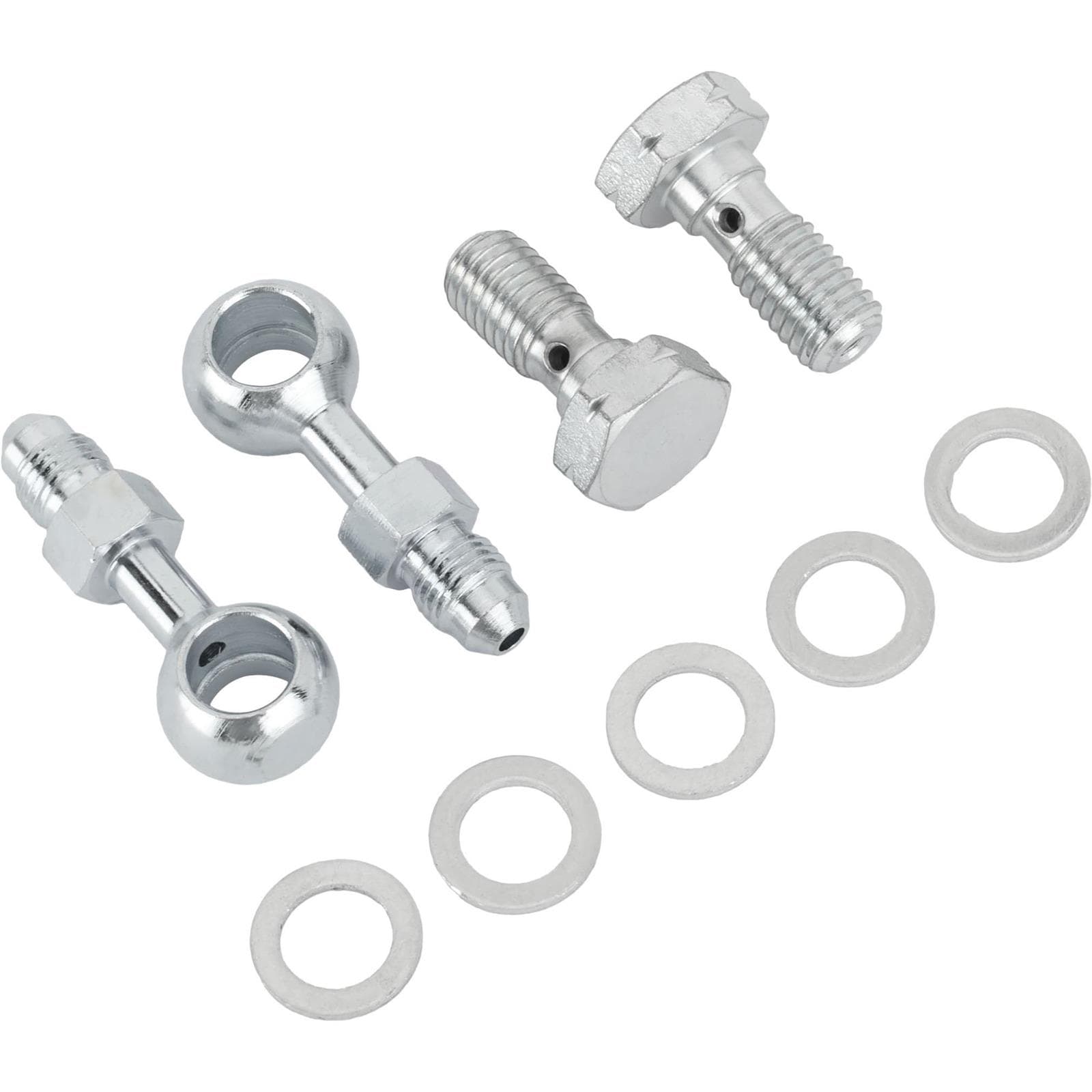 Banjo Brake Fitting Kit, 10mm-1.5 to -3 AN