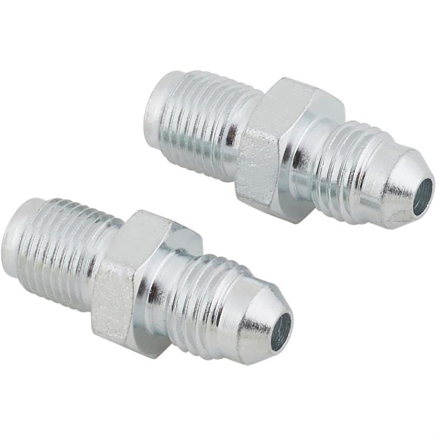 7/16 Inch-24 IFM to -4 AN Steel Male Brake Adapter Connector Fitting