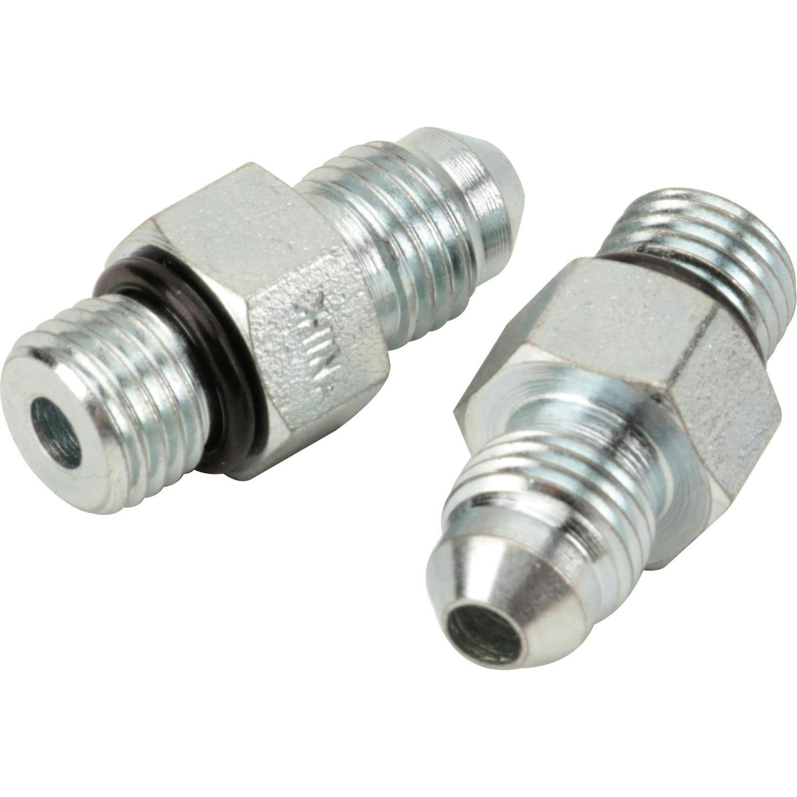 7/16 Inch-20 O-Ring, -4 AN Male Steel Brake Adapter Connector Fitting