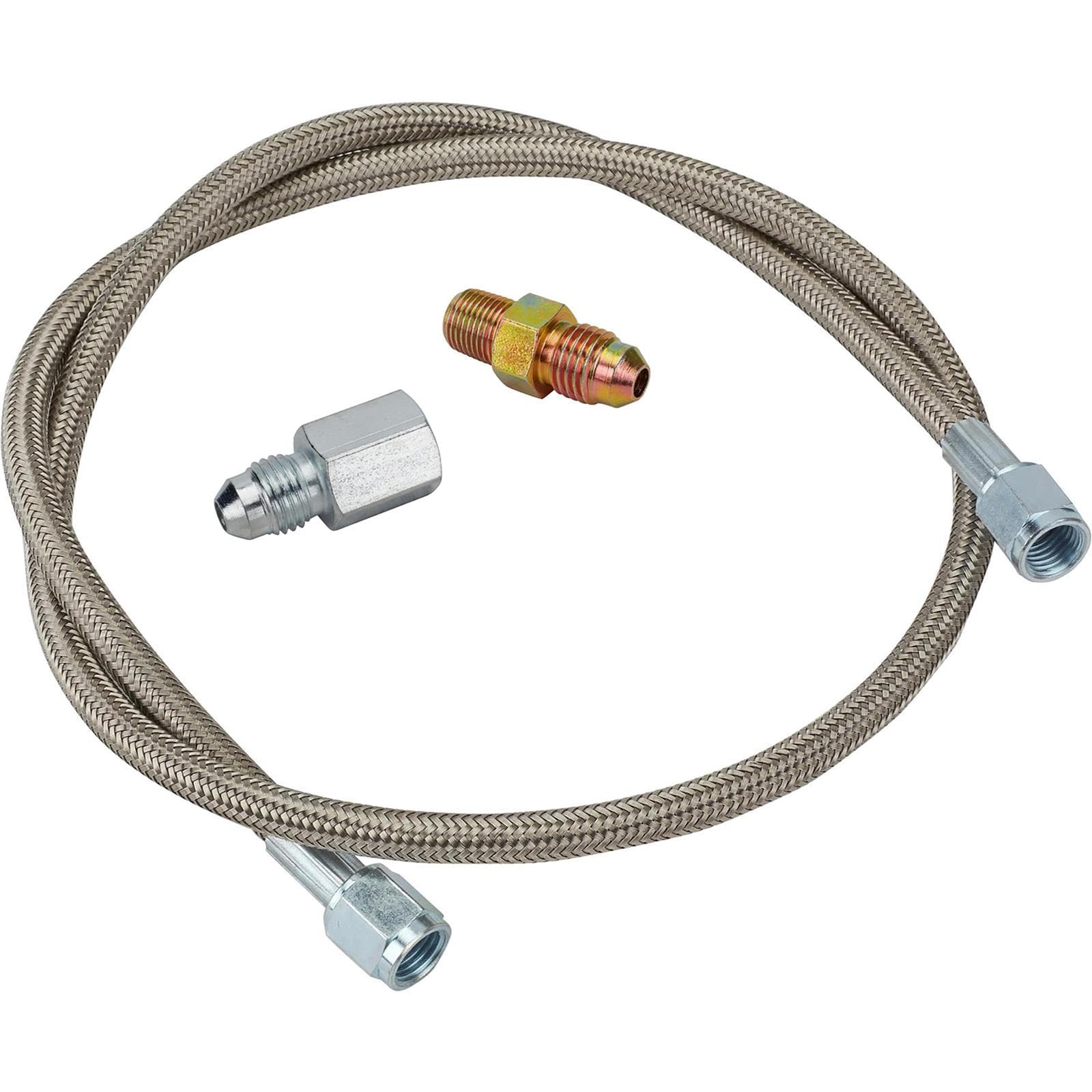 Braided Pressure Gauge Line Kit