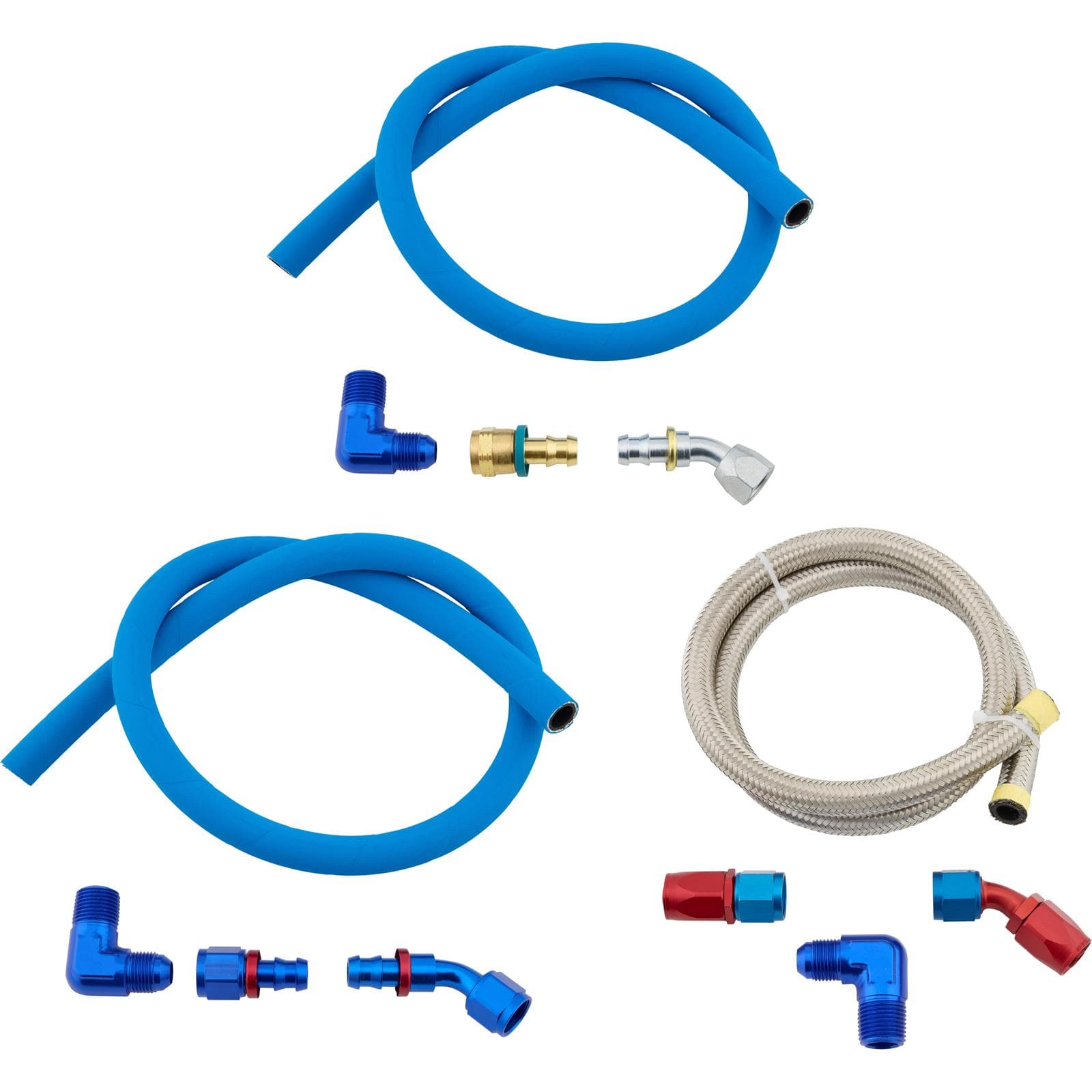 Speedway Edelbrock Mechanical Fuel Pump Fuel Line Kit