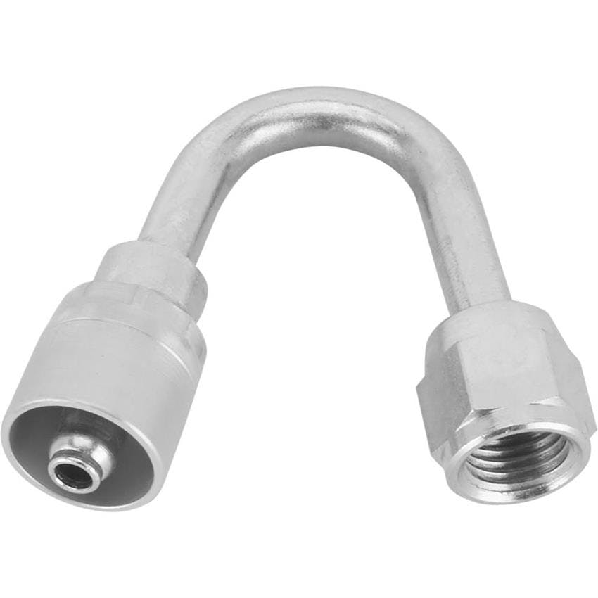 Aeroquip FBM4151 Starlite Crimp Fitting, 150 Degree, -4 AN