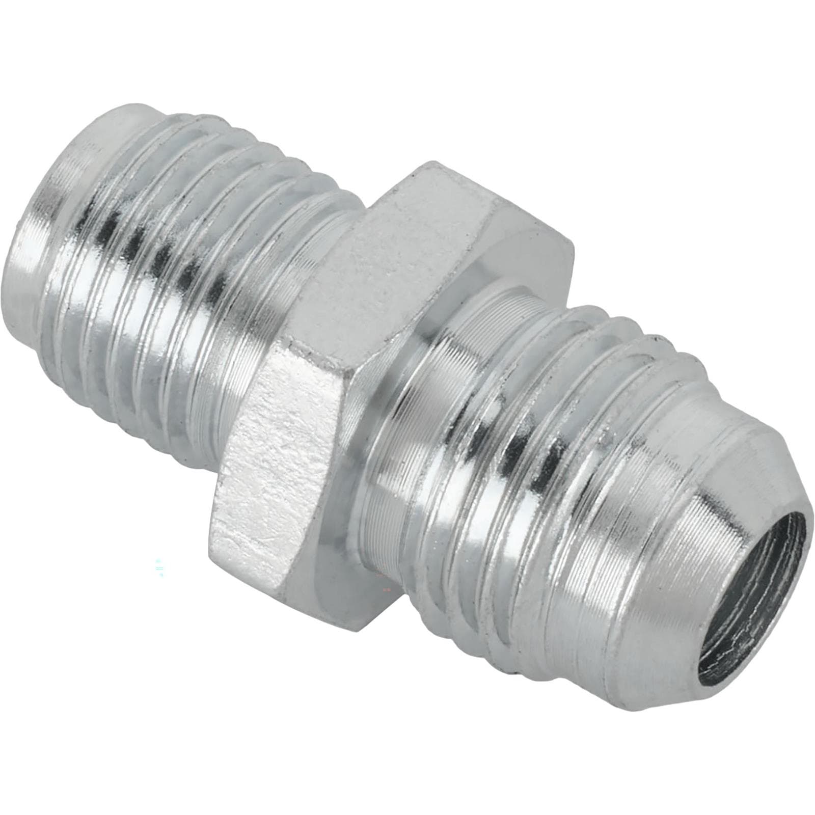 Steel Power Steering Box Adapter Fitting 1/2-20 IFM to -6 AN, 65-79 GM