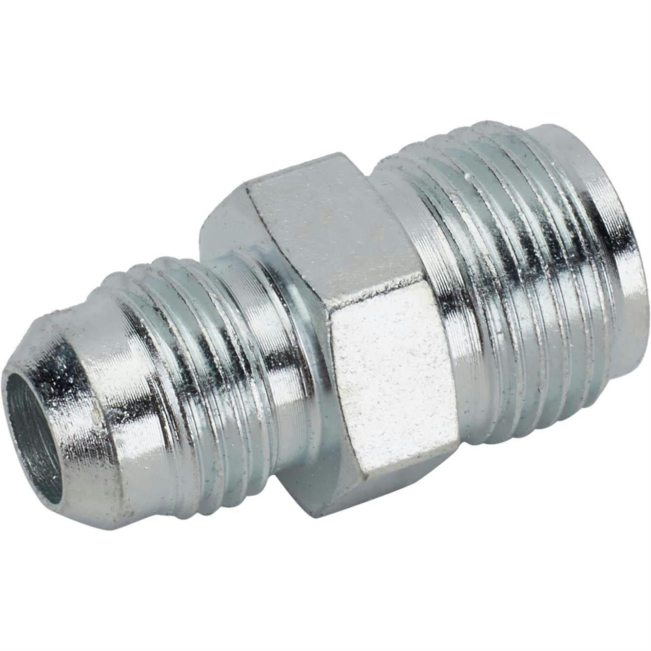 Steel Power Steering Box Adapter Fitting 11/16-18 IFM/-6 AN, 65-79 GM