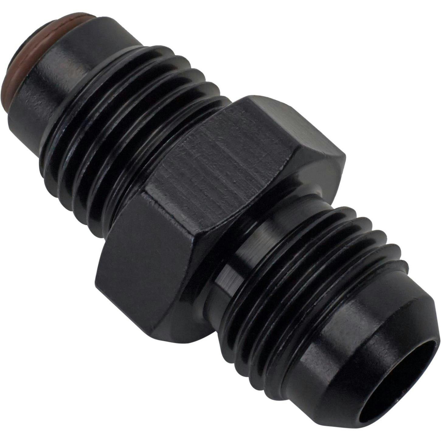 Fragola 491962-BL EFI Fitting, -6AN to 14mm-1.5 O-Ring, Black
