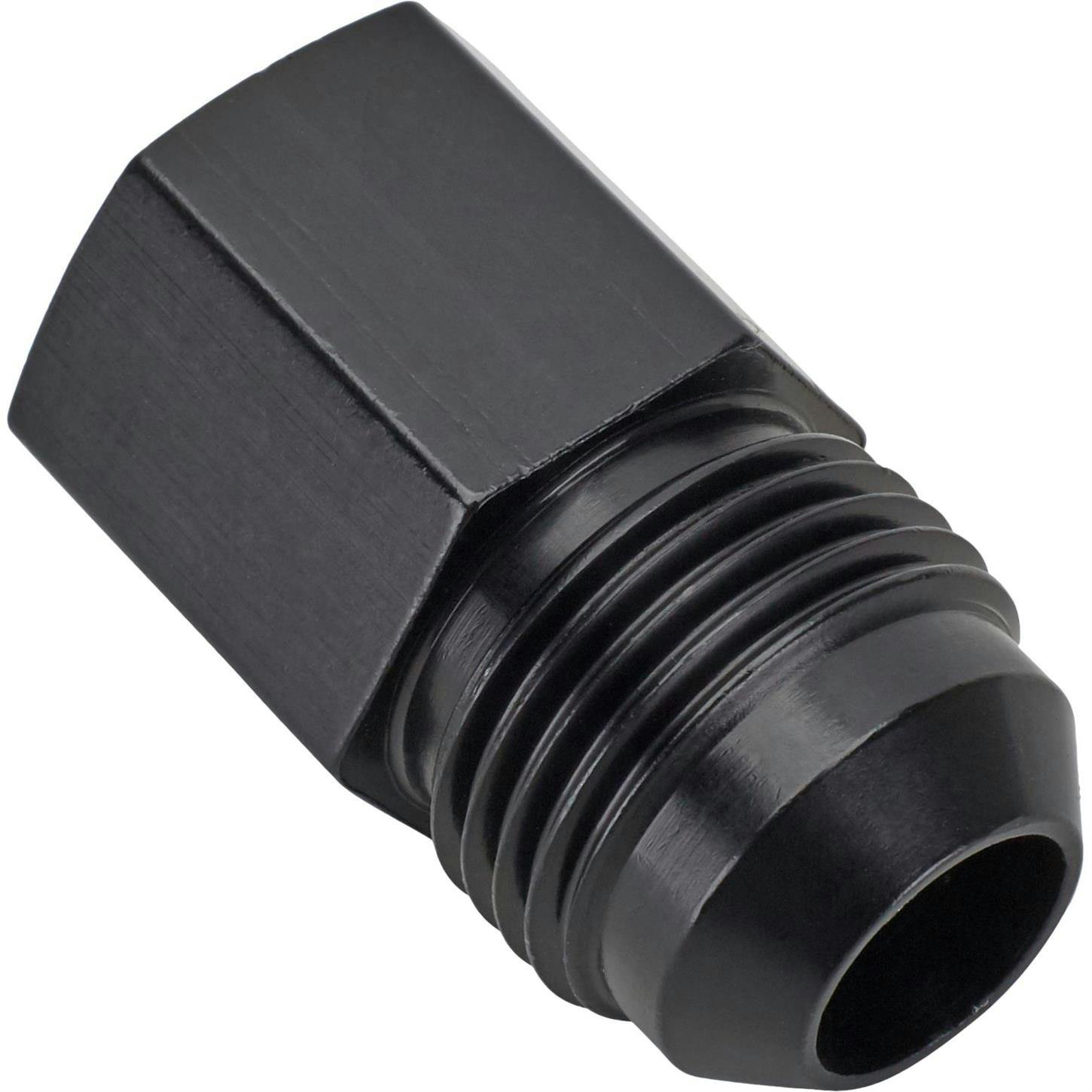 Fragola 491983-BL Fitting, -8AN to 16mm-1.5 O-Ring Female, Black