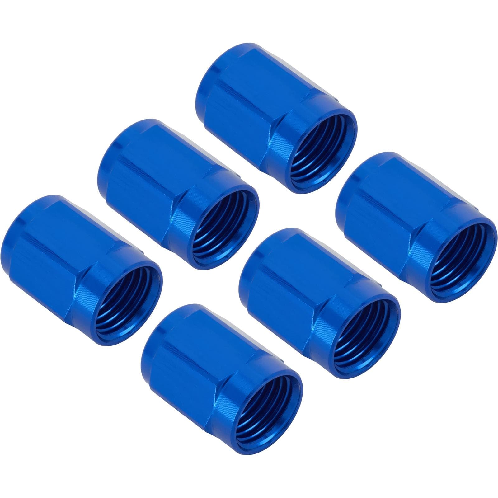 Aluminum Tube Nut Coupler, AN3 3/16 Inch