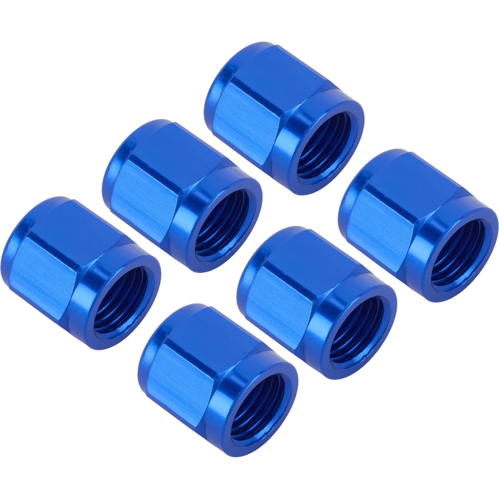Aluminum Tube Nut Coupler, AN4 1/4 Inch