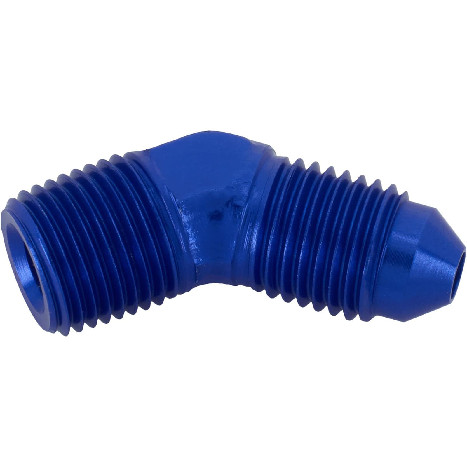 45 Degree Flare Adaptor, AN3 to 1/8 Inch NPT