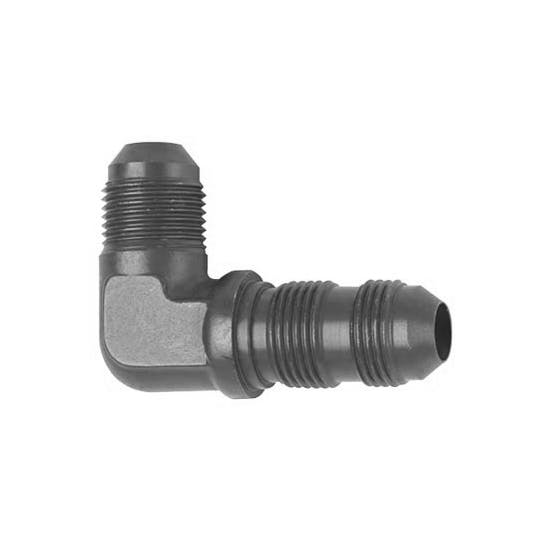 Fragola 483304-BL AN Flare Bulkhead Fitting, -4 AN, 90 Degree