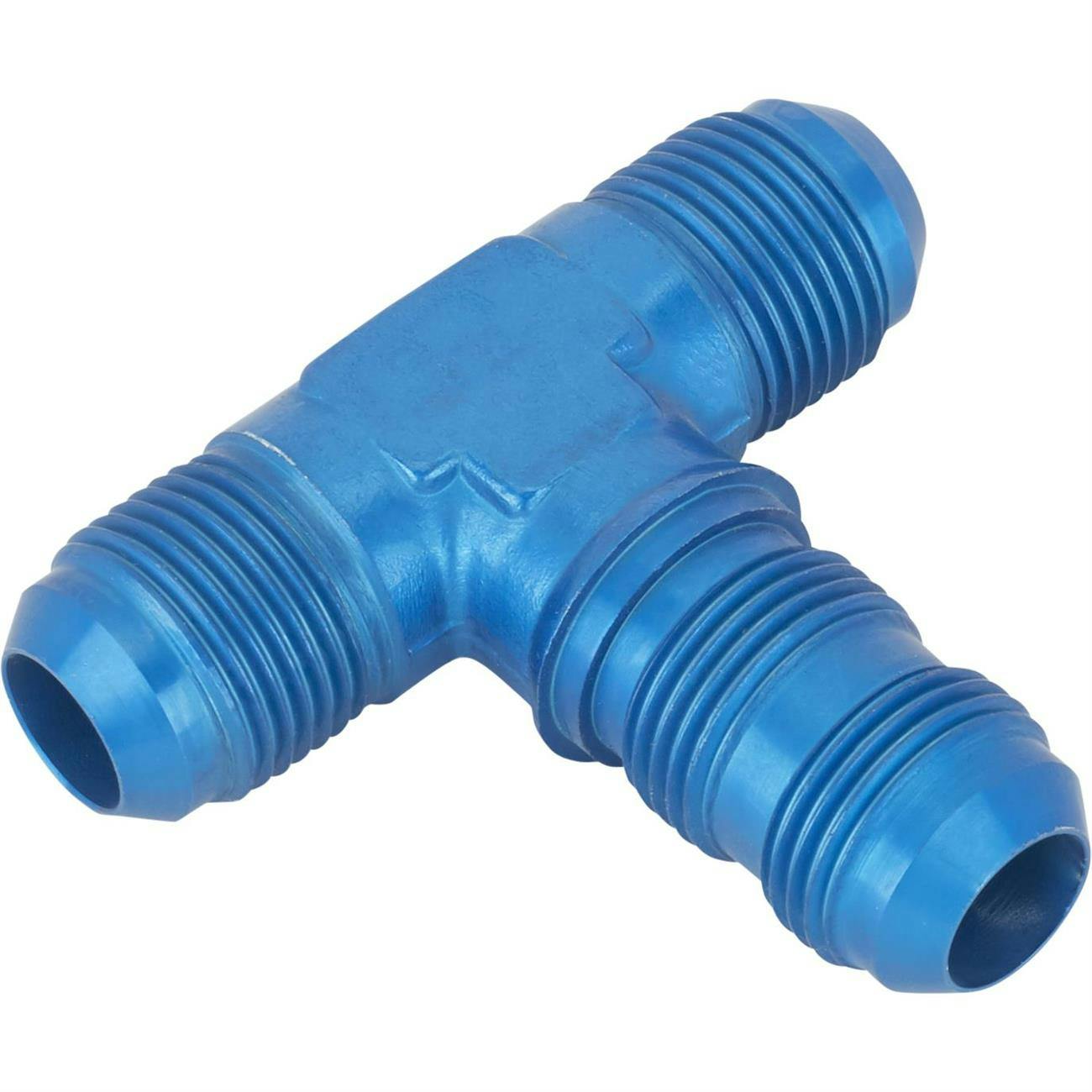 Aluminum Tee Bulkhead Fitting, -12 AN