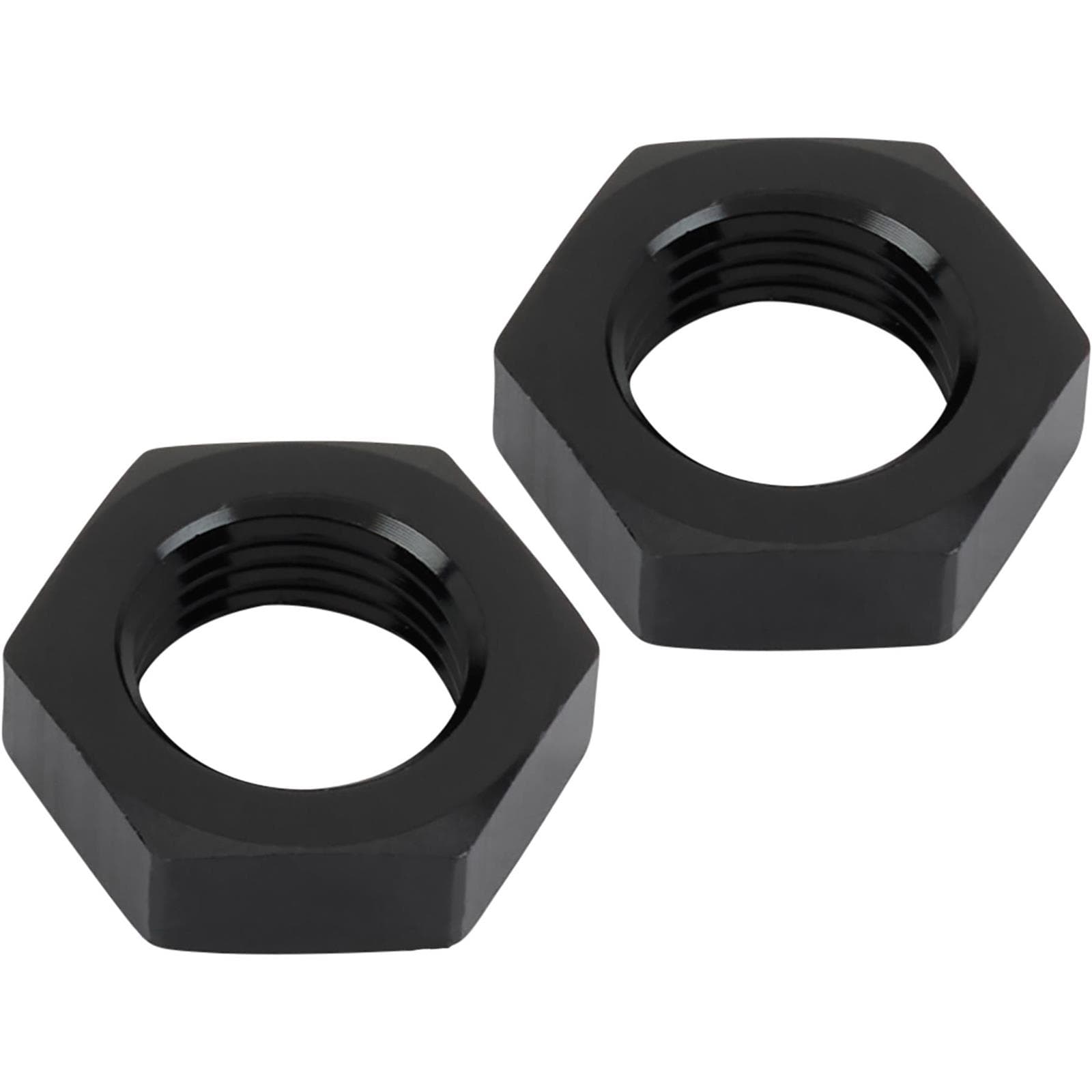 Black An6 Bulkhead Nuts
