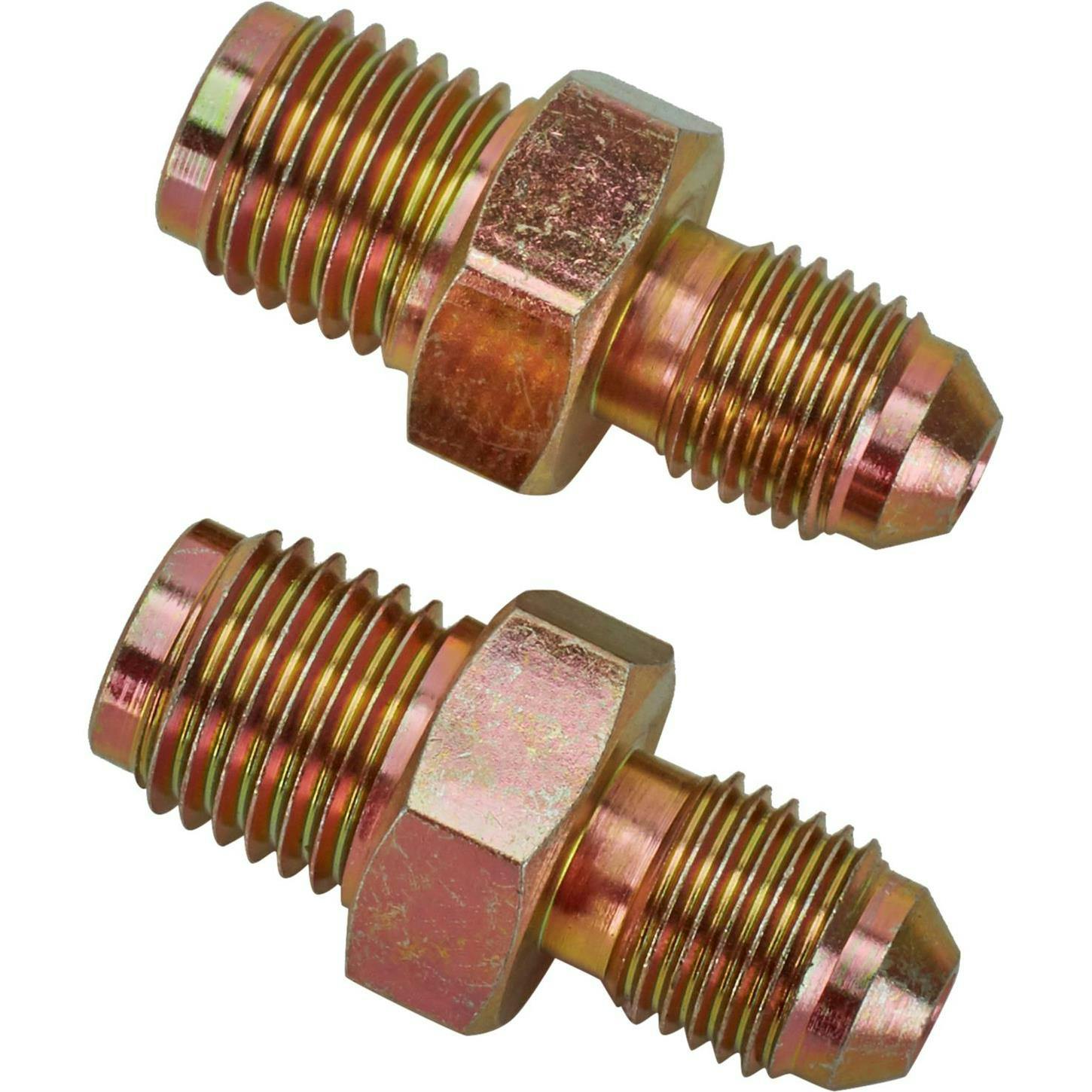 Male Brake Adapter Fitting, 7/16-20 Inverted Flare to -3 AN