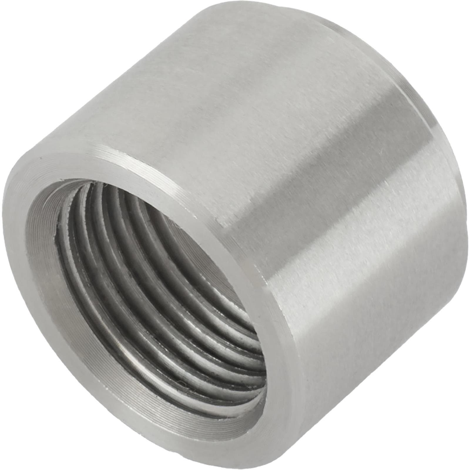 Threaded Steel Weld Bung Fitting, 3/8 Inch NPT Female