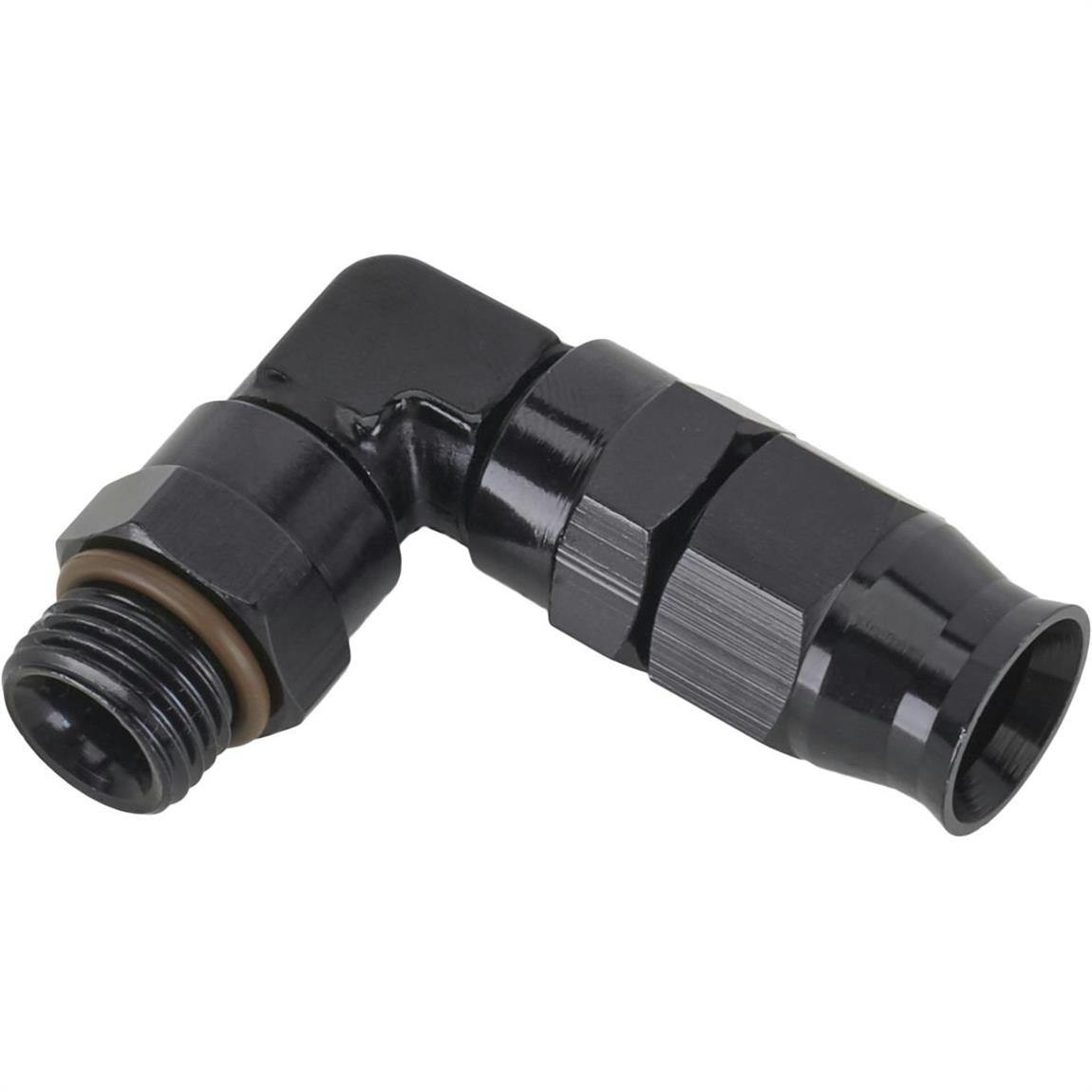 Fragola 6897061-BL Real Street 90 Deg. PTFE Hose End Fitting, -6 AN