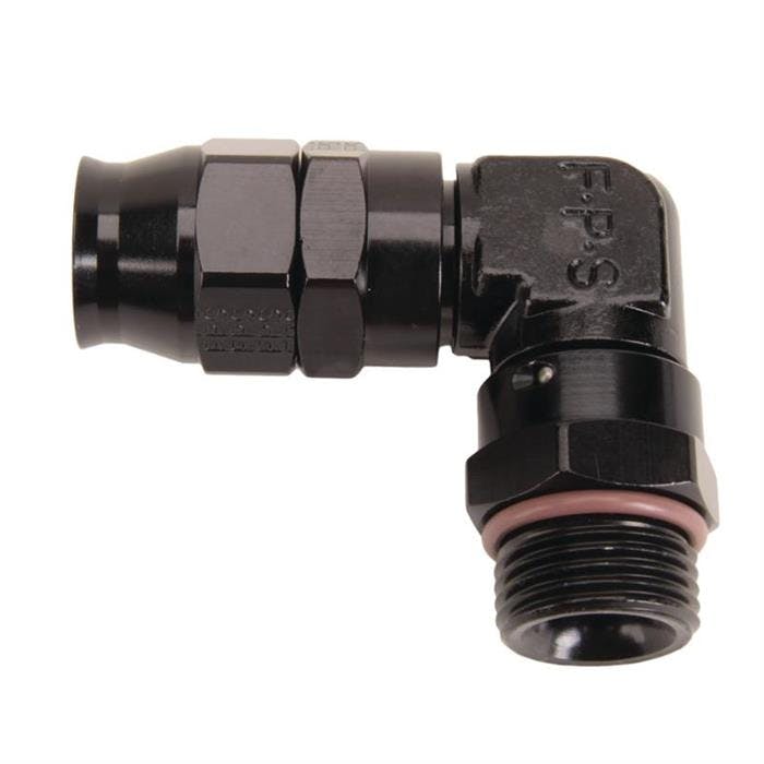 Fragola 6897101-BL Real Street 90 Deg. PTFE Hose End Fitting, -10 AN