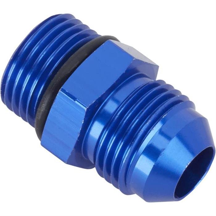 Straight High-Flow O-Ring -8 AN Hose to -8 AN Port Fitting