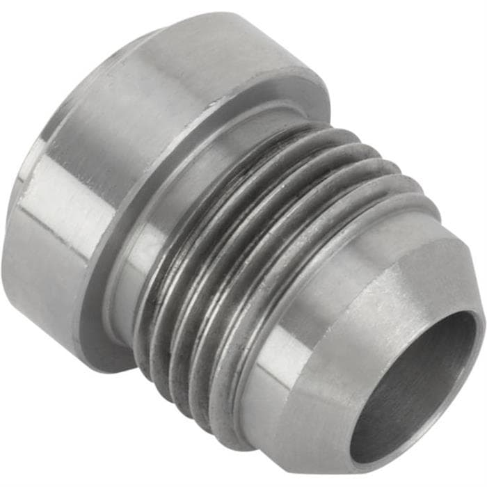 Male Steel 37 Degree AN Flare Weld Bung Fitting, -10 AN
