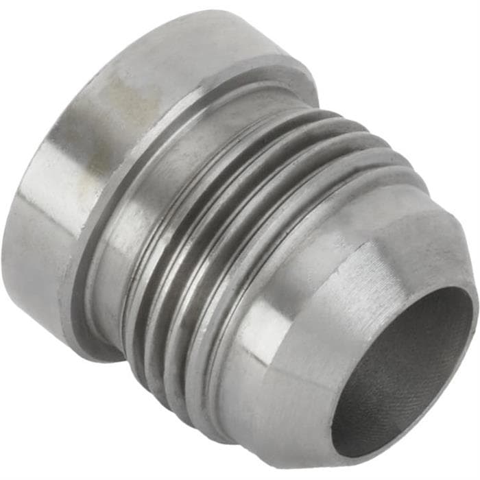 Male Steel 37 Degree AN Flare Weld Bung Fitting, -12 AN