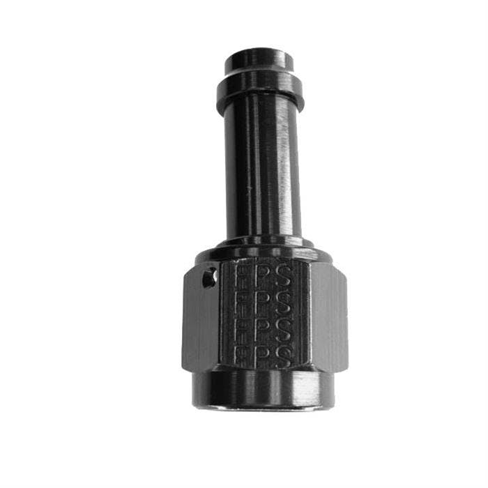 Fragola 750108-BL EZ Street Black Hose End, -8 AN, Straight