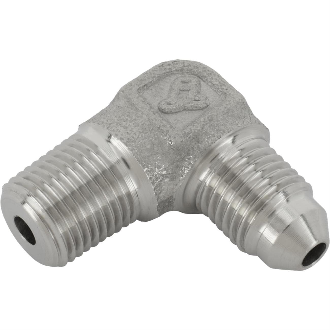 Stainless Steel 90 Degree AN3 to 1/8 Inch NPT Adapter Fitting