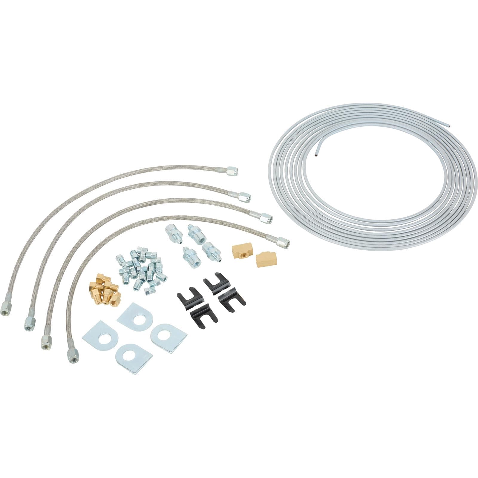 Mild Steel 45 Degree Inverted Flare Brake Line Kit
