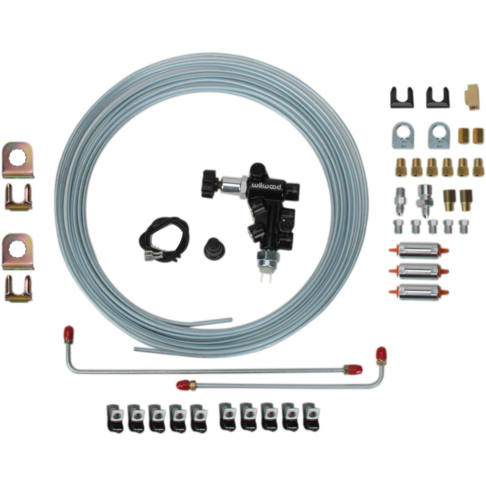 Speedway Universal Brake System Builder Kit, Lines/Fittings/Valves
