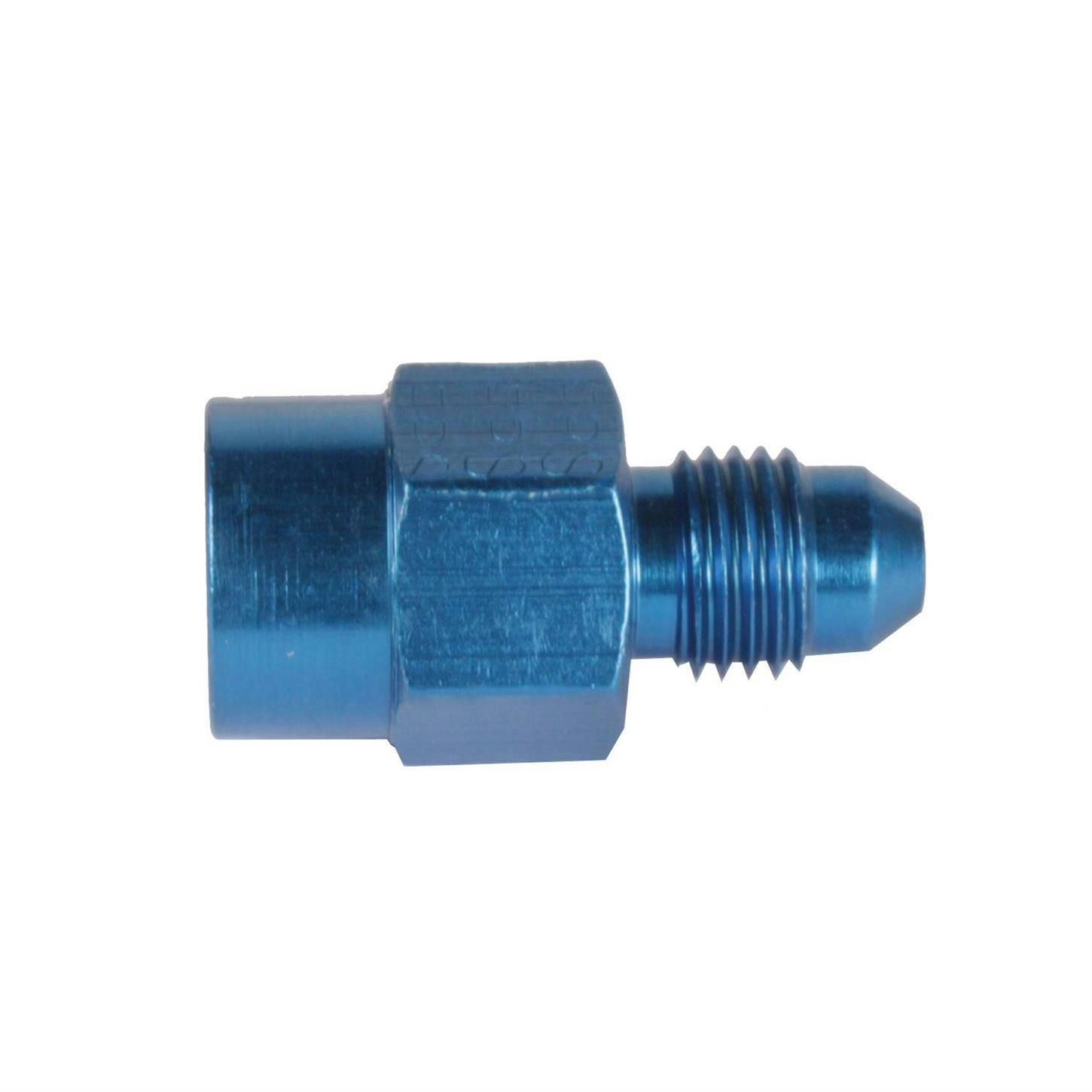 Fragola 495020 Pressure Fitting 1/8 Inch Female to AN3 Male - Blue