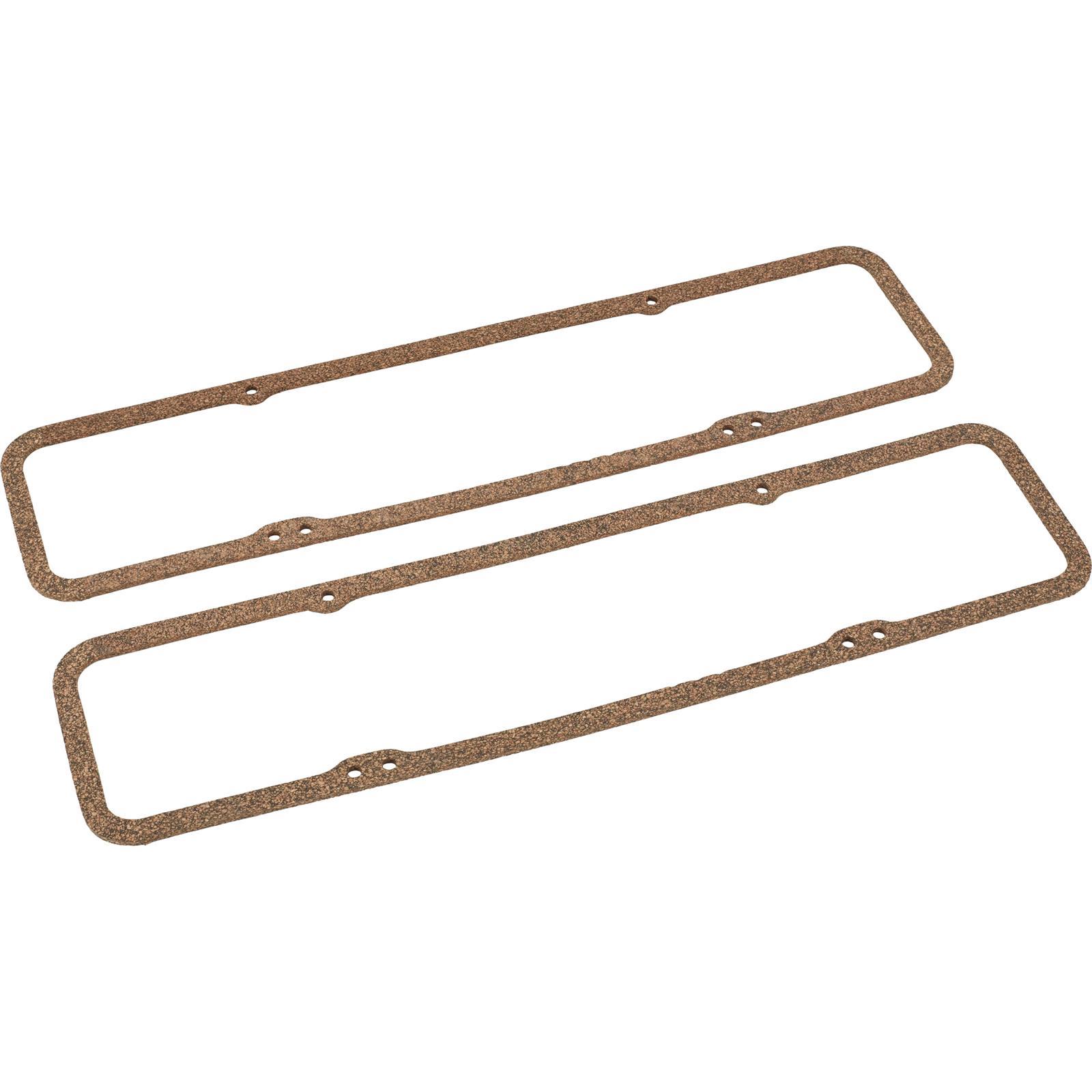 SCE Gaskets 111075 Cork Valve Cover Set, 3/16 Inch, S/B Chevy