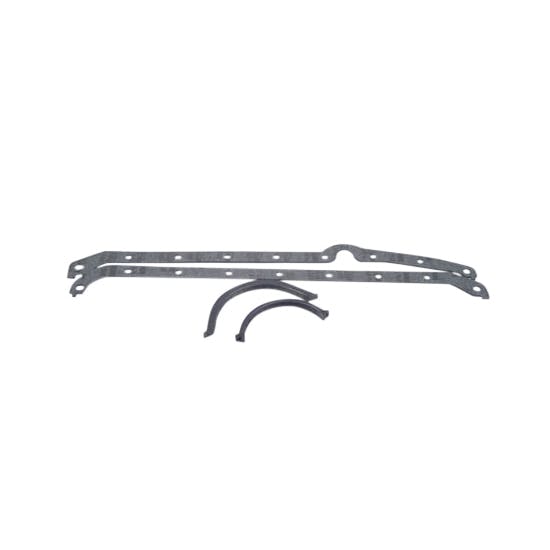 SCE Gaskets 111090 Oil Pan Gasket Set, Thick Front Seal, SBC