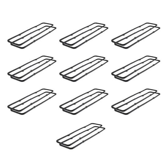 SCE 211077-10 Molded Silicone Valve Cover Gaskets, SBC 10/PK
