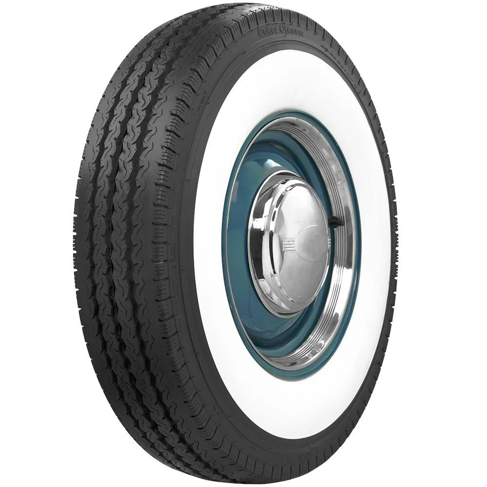 Coker 62247 Classic Radial Tire, 3 1/4 Inch Whitewall, 750R50