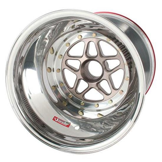 Sander 15-155-SI1 Splined LR Wheel, Inner Beadlock, 15x15, 5 Offset